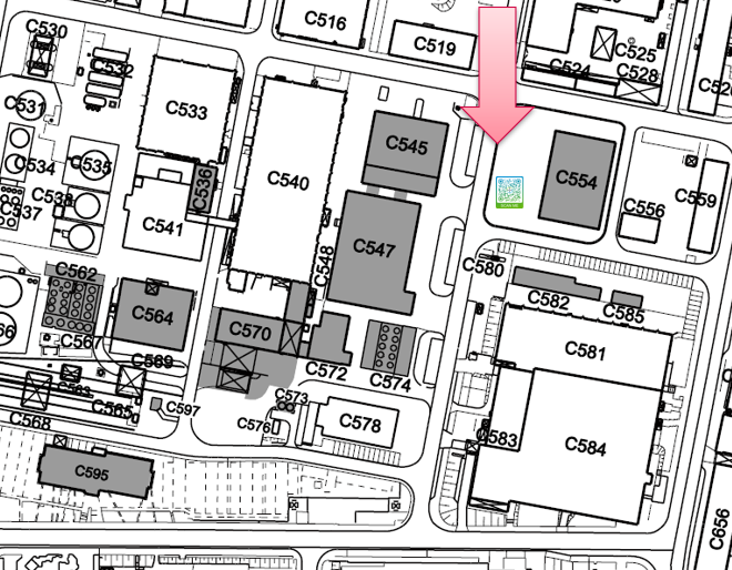 Lageplan Station Nord (C570)